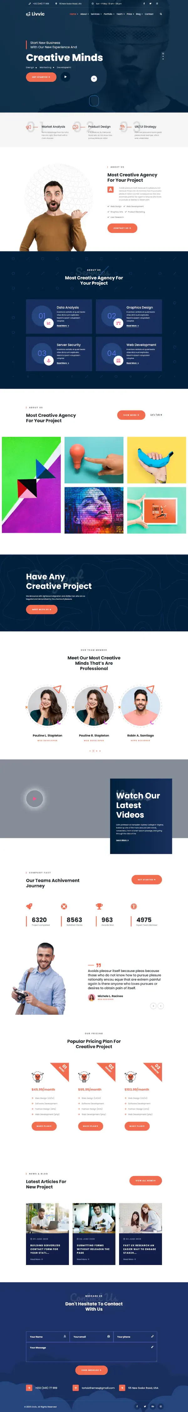 Livvic Jekyll Theme preview